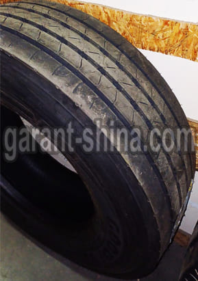 Goodyear S206 FUELMAX II (рулевая) 315/70 R22.5 156/150L 20PR - Фото реальной шины